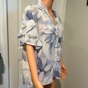 Calvin Klein Womens Blouse 2x Brand New